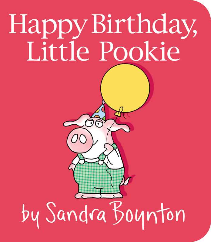 Happy Birthday, Little Pookie Board Book