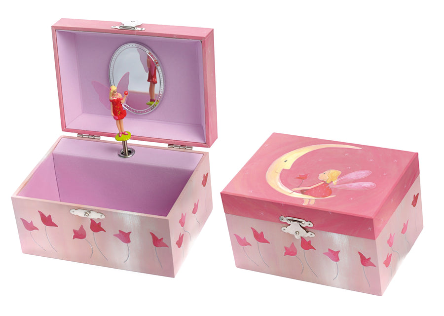 Moon Musical Jewelry Box