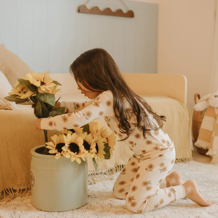 Sunflowers Pajama Set