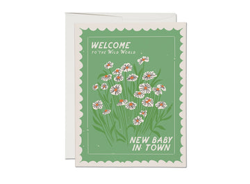 Wild World Baby Greeting Card