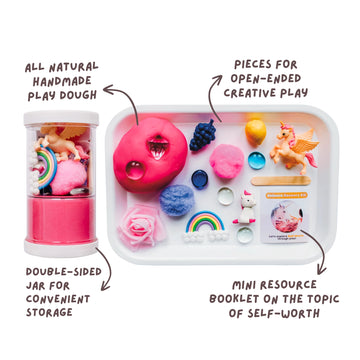 Children's Unicorns Sensory Play Dough Kit