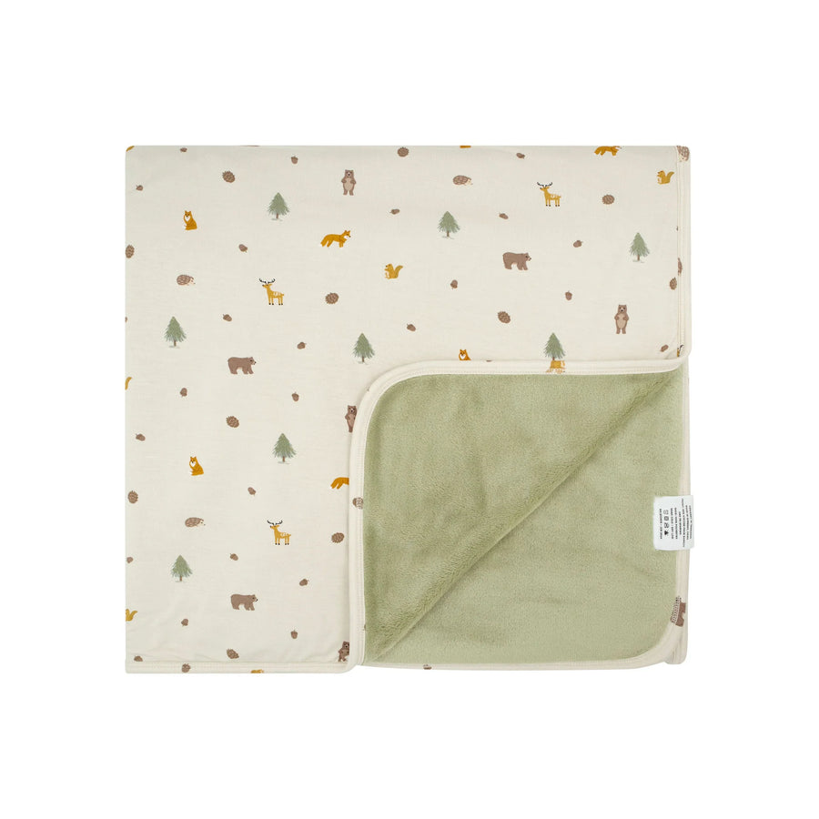 Woodland Animals Toddler Blanket