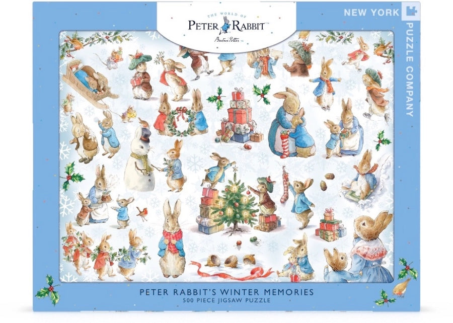 Peter Rabbit's Winter Memories Puzzle (500 pieces)