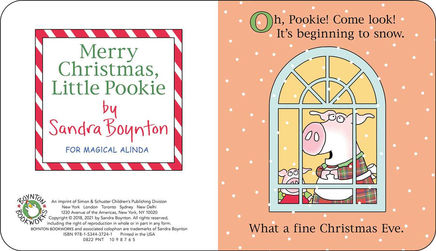 Merry Christmas, Little Pookie Board Book