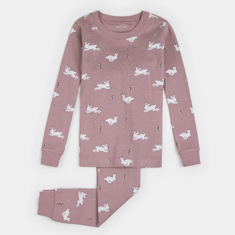 Winter Hare Pajama Set