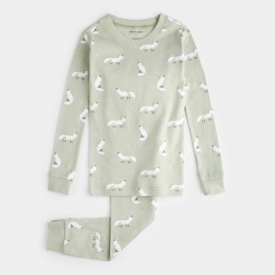 Arctic Fox Pajama Set