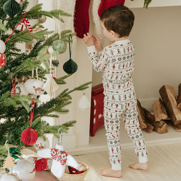 Nutcracker Fair Isle Pajama Set