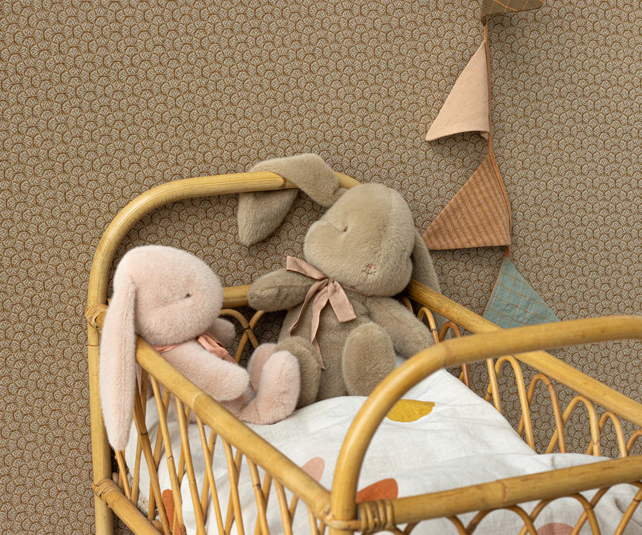 Medium Dusty Brown Plush Bunny