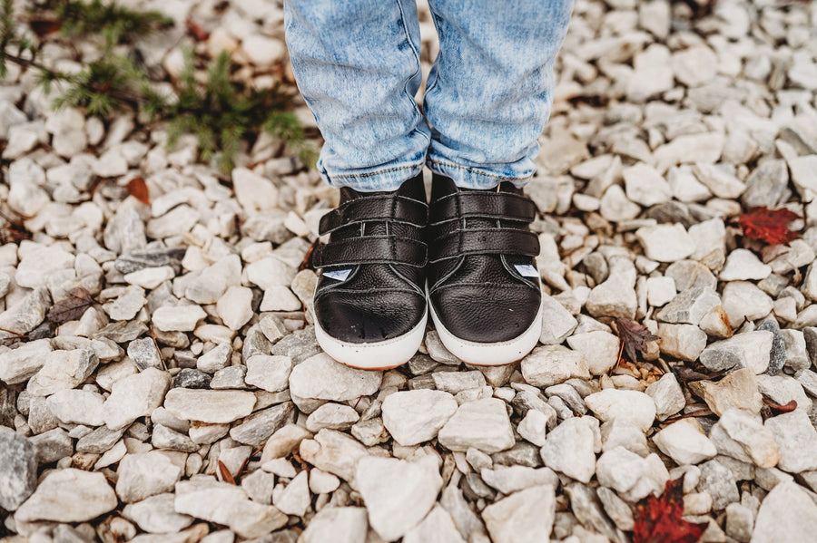 Casual Black Low Top Shoes