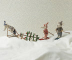 Blue Dad Winter Ski Mouse