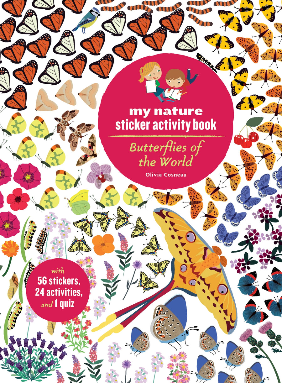 Butterflies of the World: My Nature Sticker Activity Book