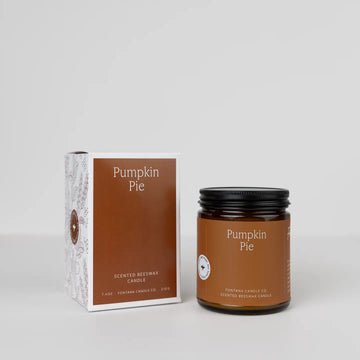 Pumpkin Pie  Essential Oil Beeswax Jar Candle