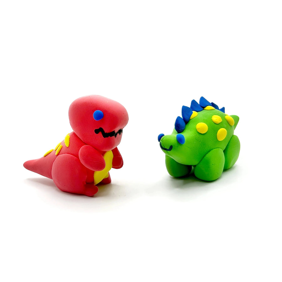 Creatibles D.I.Y. Air-Dry Clay Kit: Dino BFFs (Set of 4)