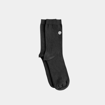 Organic Cotton Black Everyday Socks