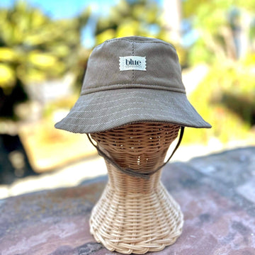 Khaki Corduroy Bucket Hat