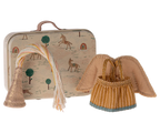 Little Sister Mouse Fairy Clothes in Suitcase