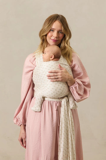 Blush Floret Baby Wrap