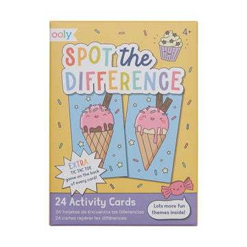 Spot the Difference Activity Cards - Set of 24