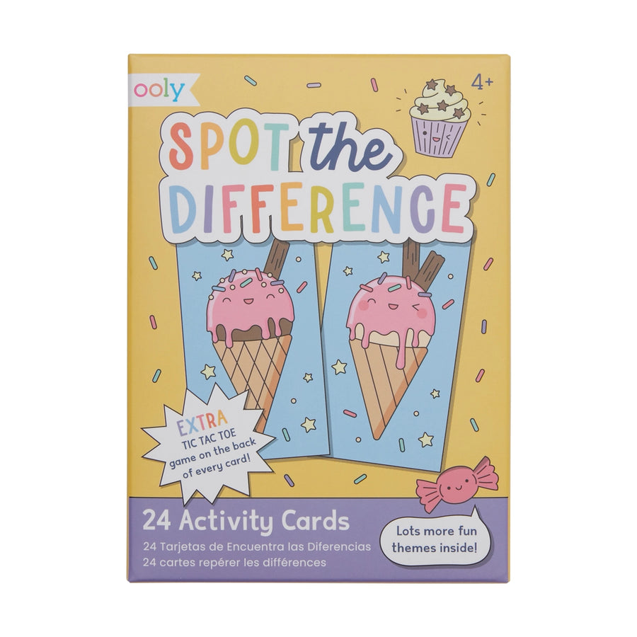 Spot the Difference Activity Cards - Set of 24