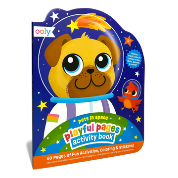 Playful Pages Activity Book - Pets in Space!