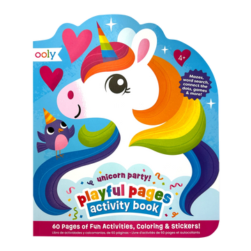 Playful Pages Activity Book - Unicorn Party!