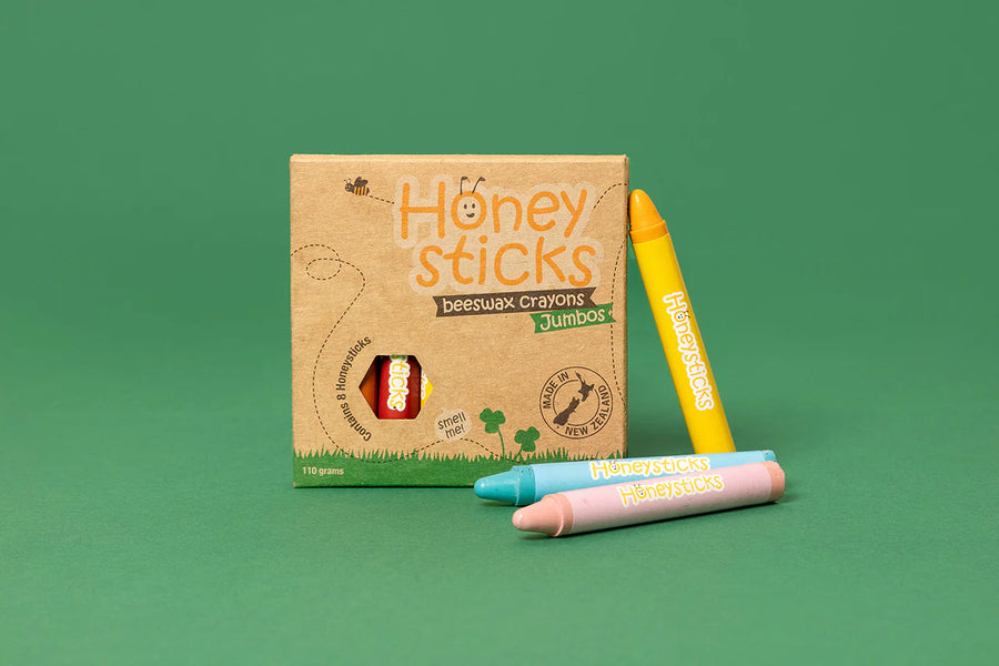 Jumbo Beeswax Crayons (8 pack)