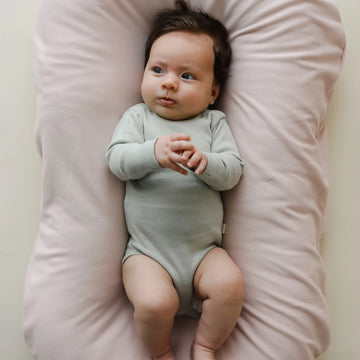 Organic Cotton Infant Lounge Cover - Petal