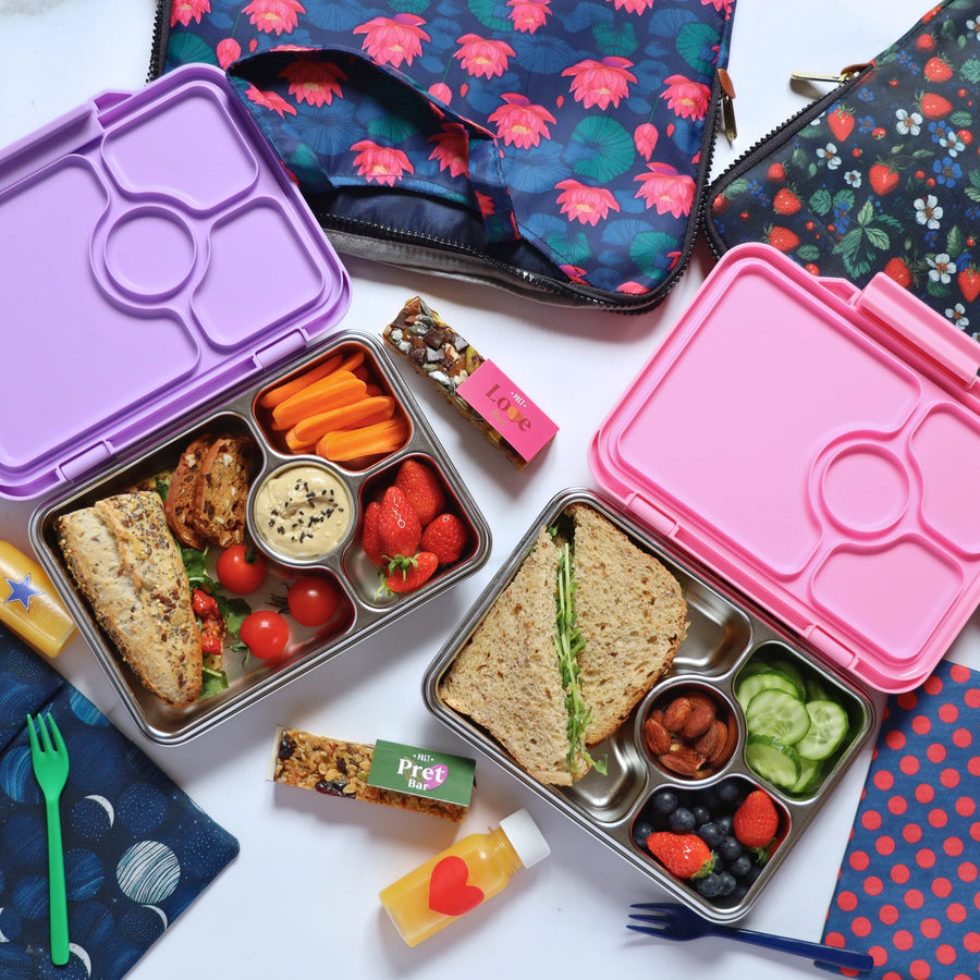 Yumbox Prêt – Leakproof Stainless Steel Bento - Versailles Pink