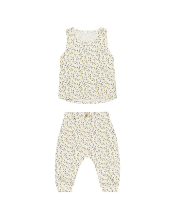 Lemons Tank & Slouch Pant Set