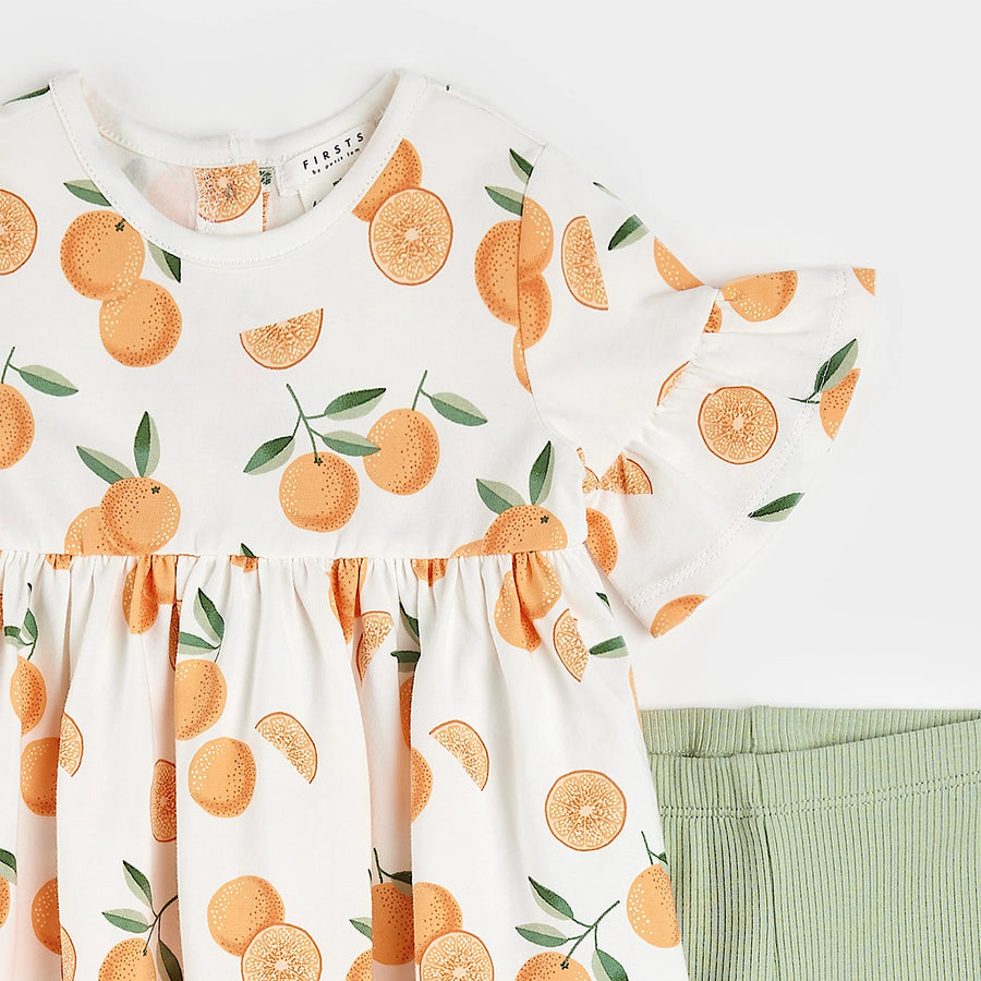 Oranges Dress Set