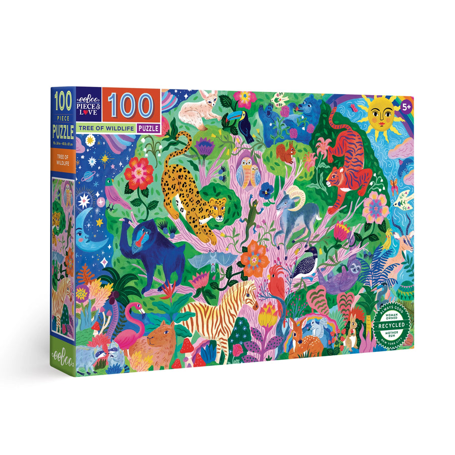 Tree of Wildlife 100 Piece Puzzle