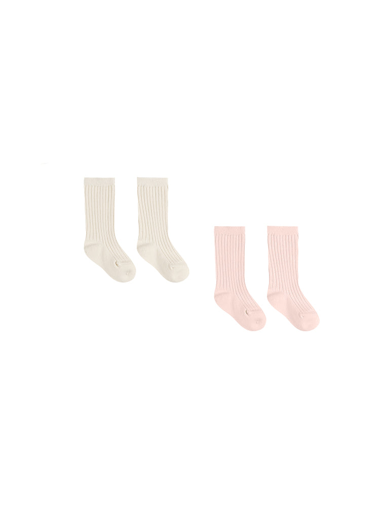 Ivory & Bubblegum Sock Set