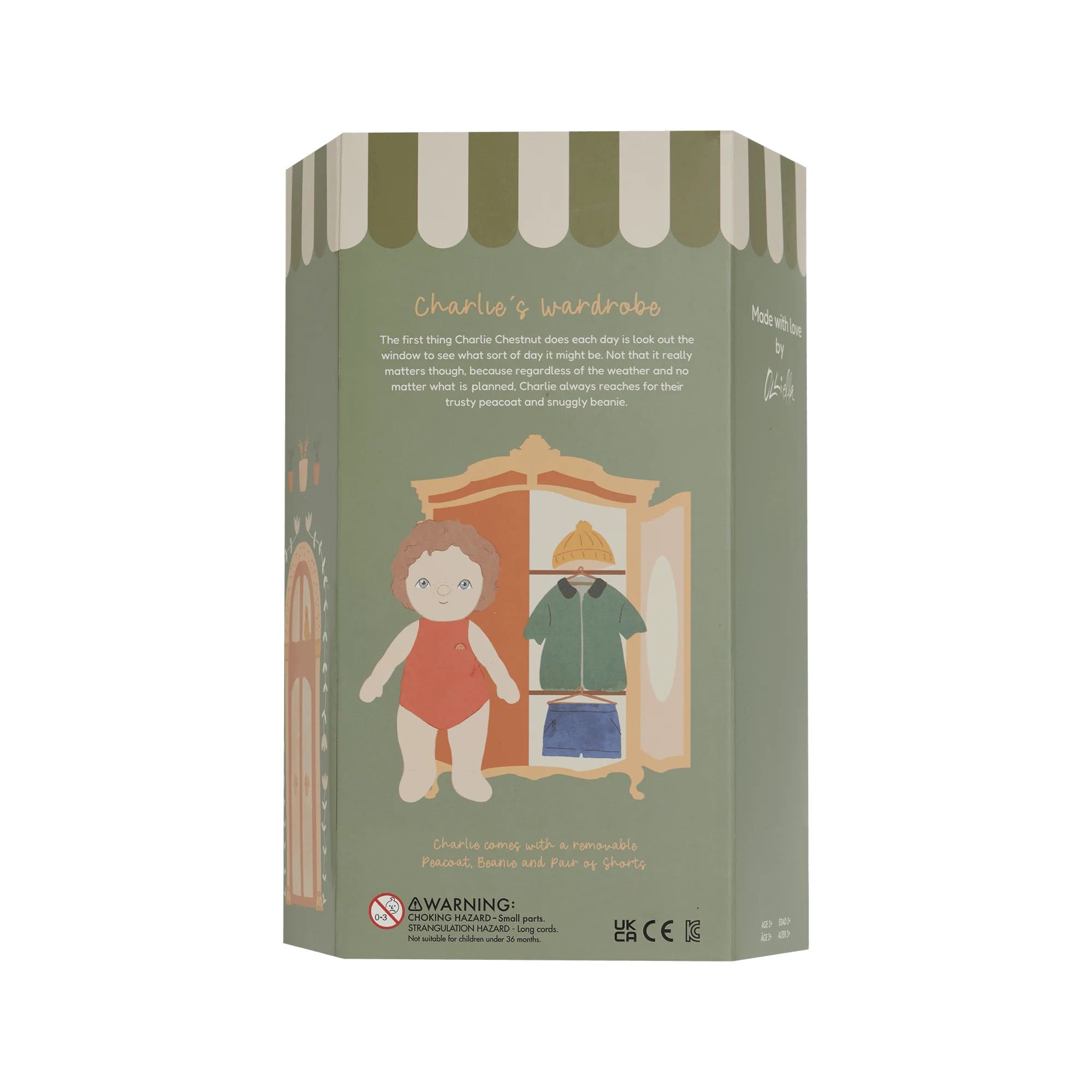 Charlie Chestnut Dress Me Dinky