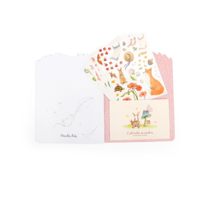 Rosalie’s Sticker & Coloring Book