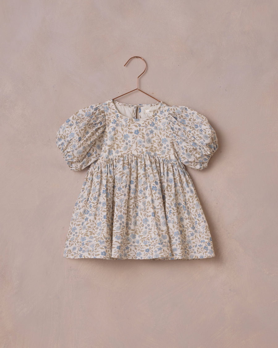 Blue Garden Luna Dress