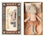 Little Sister Princess Mouse in Matchbox