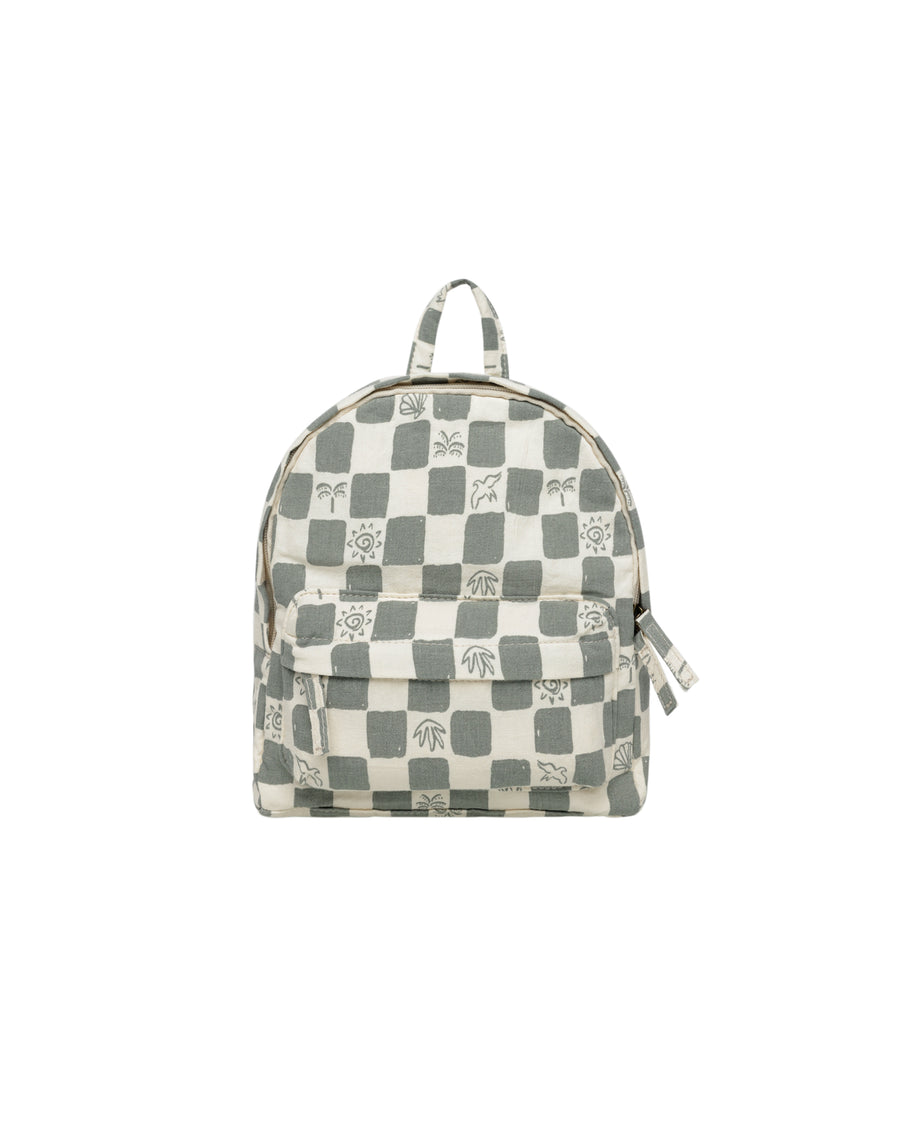 Coastal Check Mini Backpack