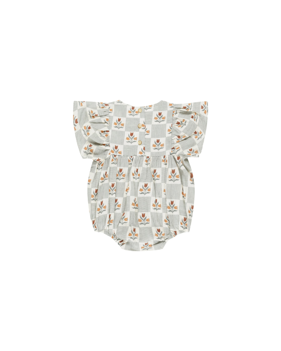 Garden Grid Kaela Romper