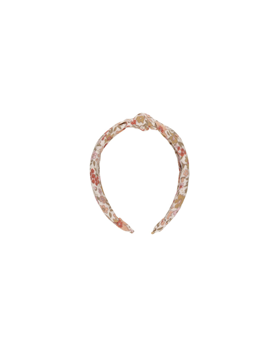 Pink Gardenia Knotted Headband