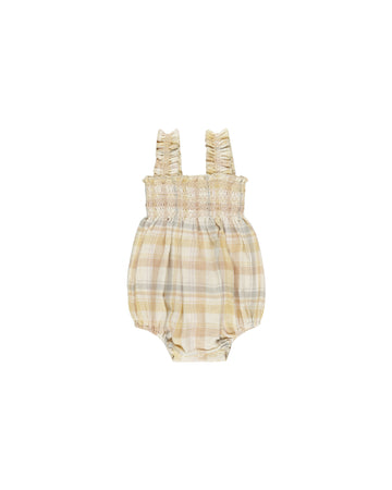 Pastel Plaid Julia Romper