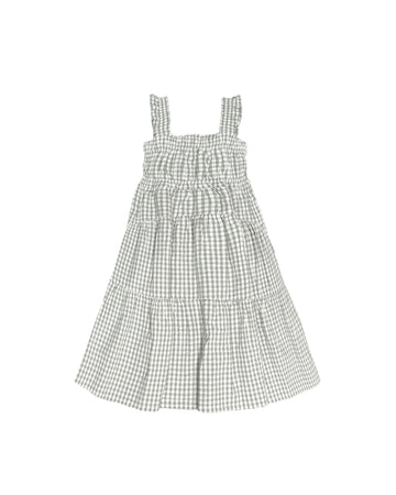 Eucalyptus Gingham Josie Dress