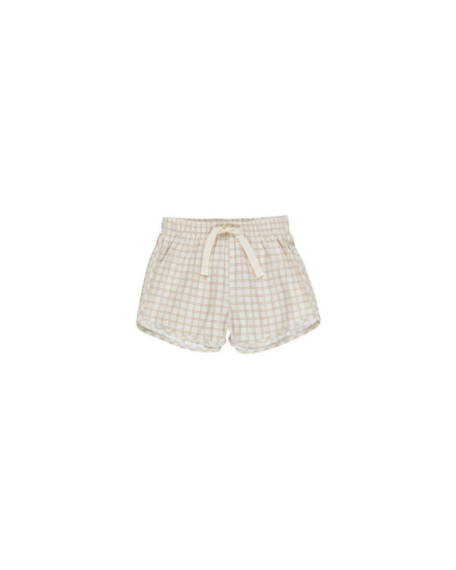 Oat Check Swim Short
