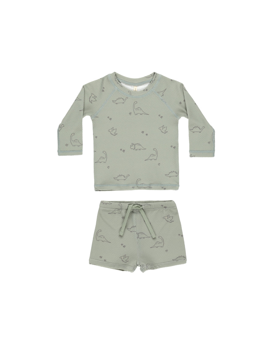Dino Rash Guard & Short Set