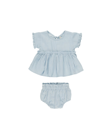 Chambray Juniper Set