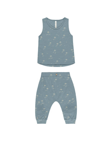 Beach Tank & Slouch Pant Set