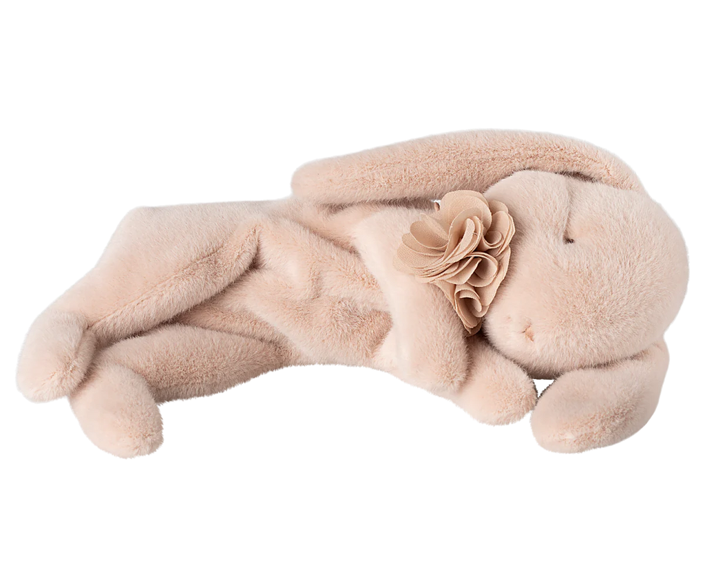 Powder Small Sleeping Plush Bunny