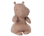 Small Soft Rose Hippo with Skirt