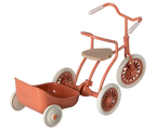 Mouse Tricycle Hanger - Coral