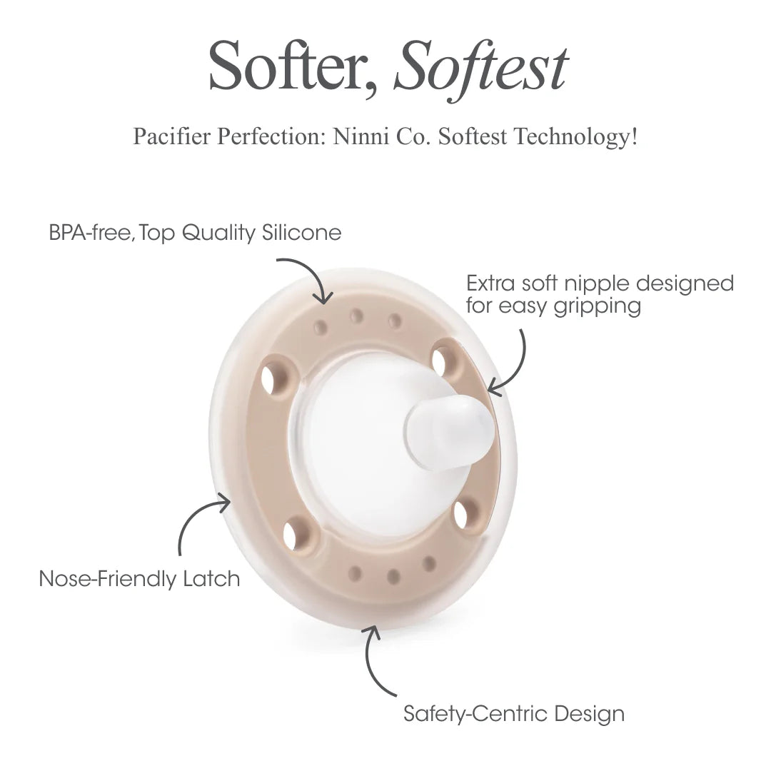 Ninni Pacifier - Petal Pink