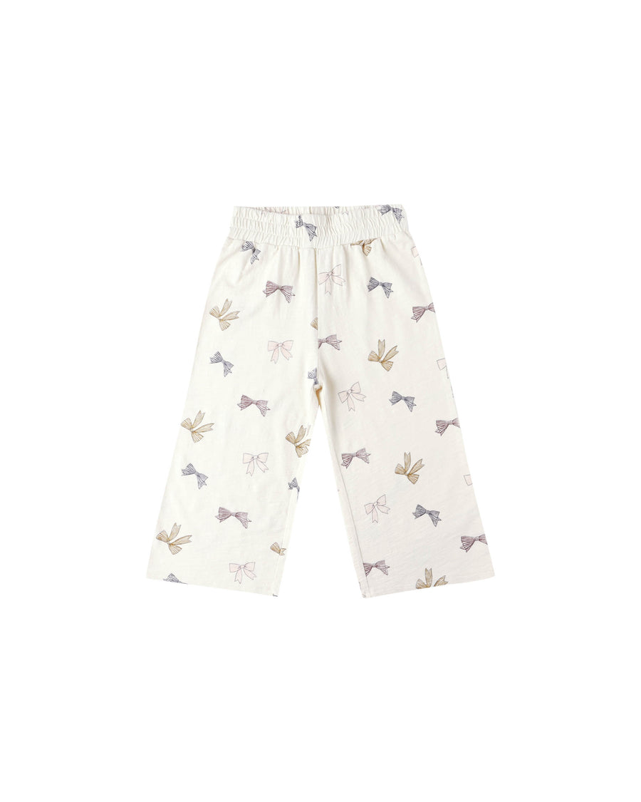 Bows Wide Leg Pant